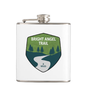 Bright Angel Trail Grand Canyon Hip Flask