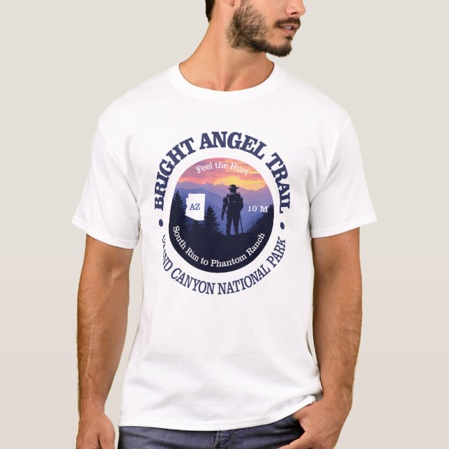 Bright Angel Trail (rd2) T-Shirt (Front)