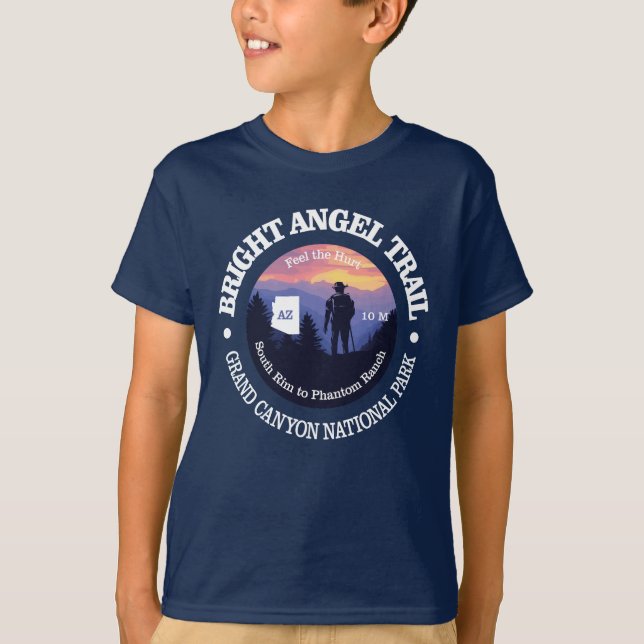 Bright Angel Trail (rd2) T-Shirt (Front)