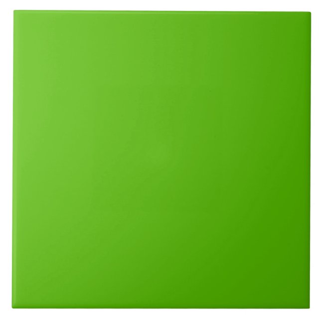Bright Apple Green Tile (Front)