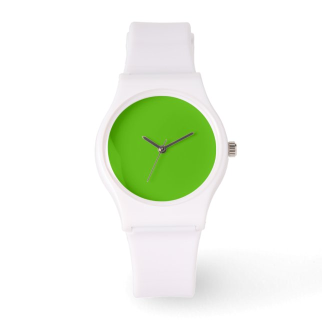 Bright Apple Green Watch (Front)