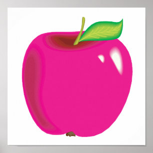 bright apple poster