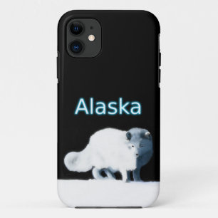 Bright Arctic Fox iPhone 11 Case
