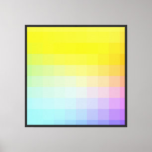 Bright Artistic Design Canvas Print
