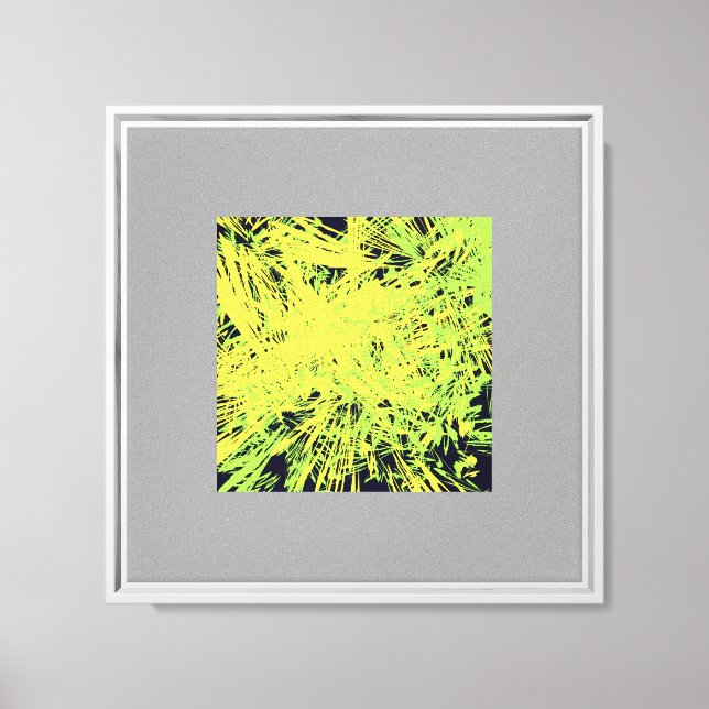 Bright Artistic Design Canvas Print (Front)