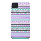 Bright Aztec Andes Pattern iPhone 4 Case