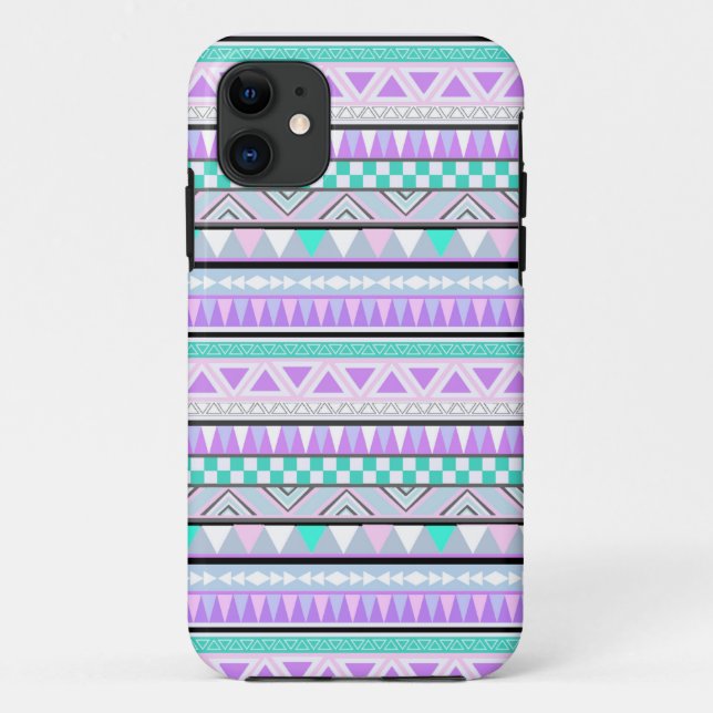 Bright aztec Andes Pattern iPhone 5 Case (Back)
