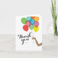Bright Balloons Modern Folded