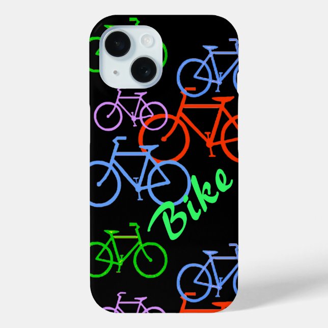 Bright Bicycle Case-Mate iPhone Case (Back)