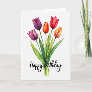 Bright Birthday Blossom Card
