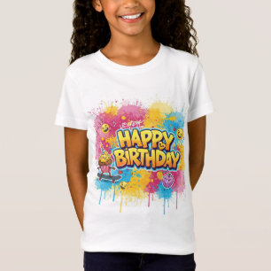  Bright Birthday by Natasha Us   T-Shirt