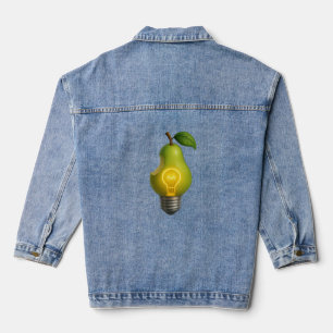 "Bright Bite – A Spark of Fresh Ideas" Denim Jacket