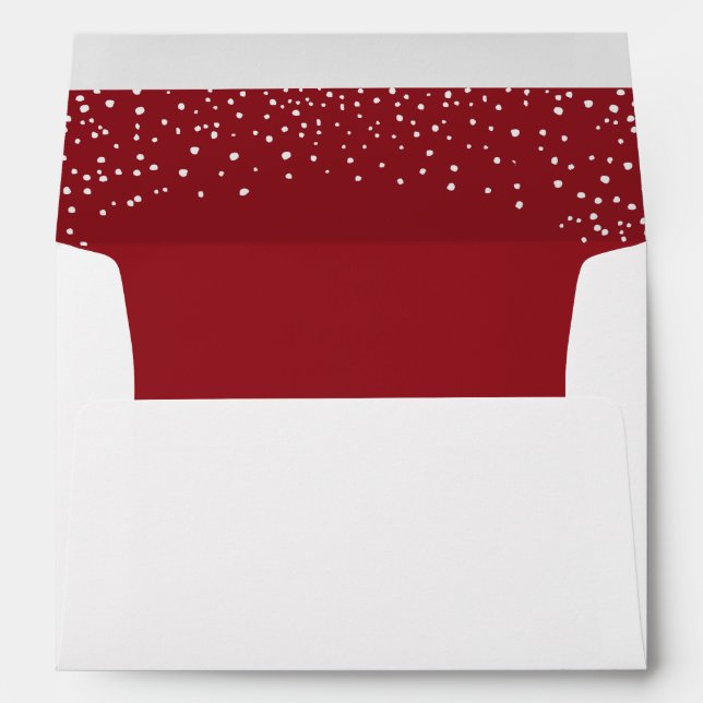 Bright Blizzard | Envelope Liner (Back (Bottom))