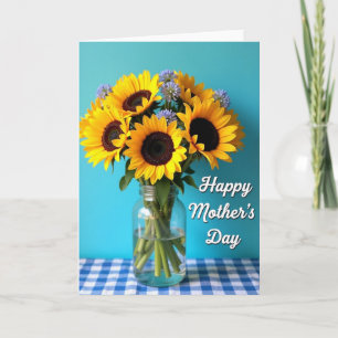 Bright Blooms Mothers Day Card