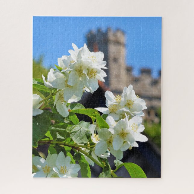 Bright Blooms of Summer in London - 16x20 - 520 pc Jigsaw Puzzle (Vertical)