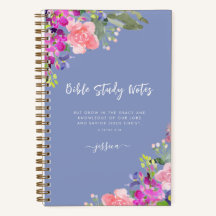 Bright Blooms Watercolor Floral Bible Study