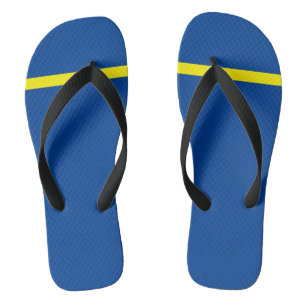 Bright Blue and Yellow  Jandals