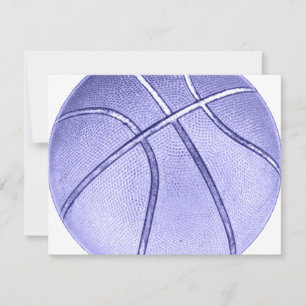 Bright Blue Basketball