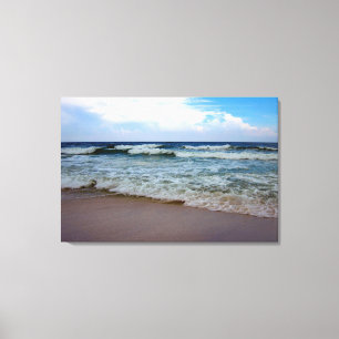 Bright Blue Ocean 2 Canvas Print