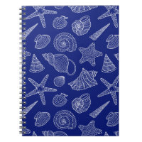 Bright Blue Shell Pattern