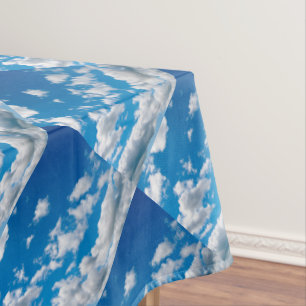 Bright Blue Sky Tablecloth