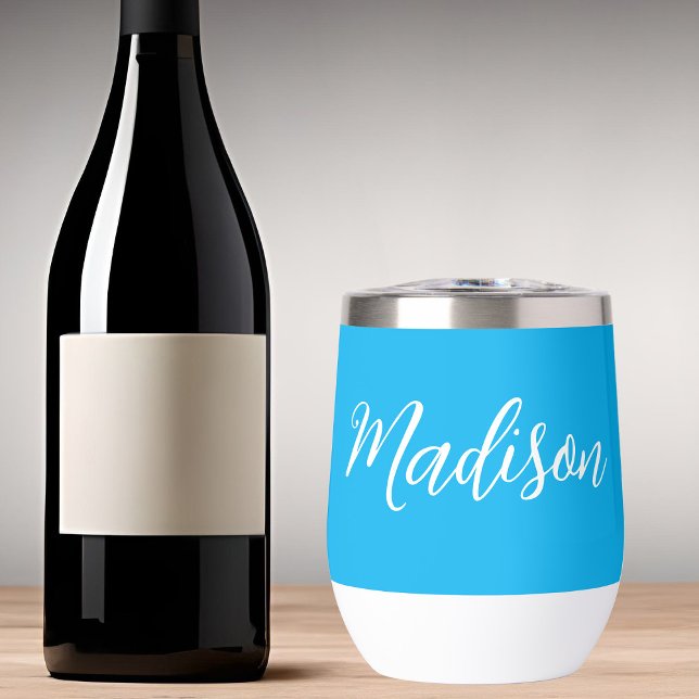 Bright Blue Trendy Customisable Name (Creator Uploaded)