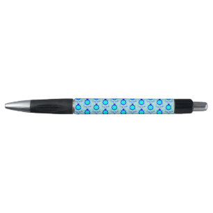 Bright Blue Turtle Dude Pen