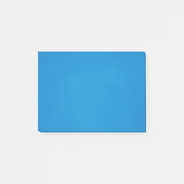 Bright Blue with Grainy Texture Post-it Notes (Front)