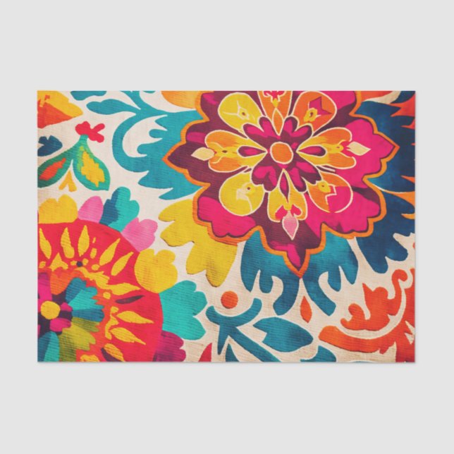 BRIGHT BOHEMIA dazzling decoupage paper (Front)