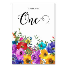Bright & Bold Florals Custom