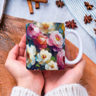 Bright & Bold Vibrant Florals Coffee Mug