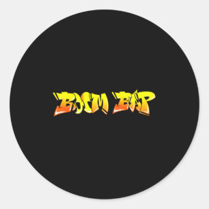 Bright Boom  Classic Round Sticker