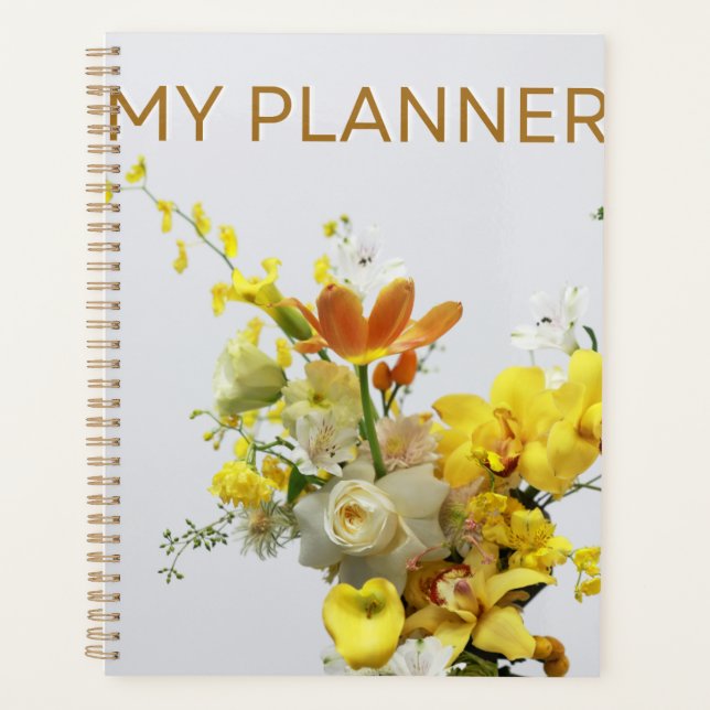 Bright Botanical Daily Planner (Front)