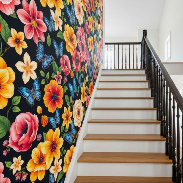 Bright Botanical Florals  Wallpaper (Creator Uploaded)