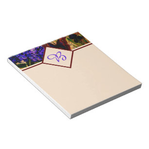 Bright botanical notepad