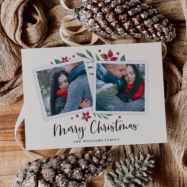 Bright Boughs | Holiday Photo Card (Creator Uploaded)