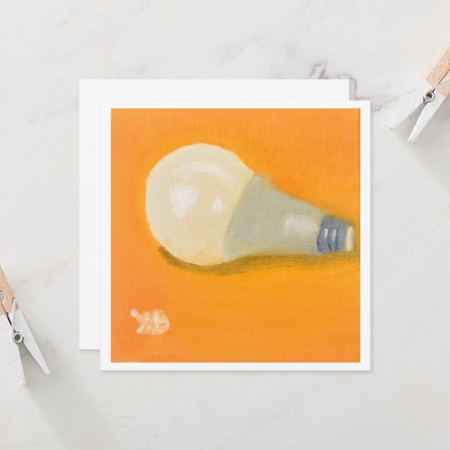 Bright Bulb Card (Front/Back In Situ)