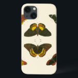 Bright Butterflies by Pieter Cramer iPhone 13 Case<br><div class="desc">These bright butterflies are extremely colourful in their presentation. An amazing piece by Pieter Cramer,  it would make an excellent gift for the nature lover in your life!</div>