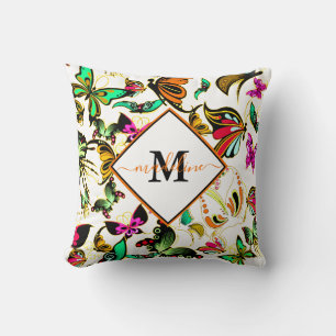 Bright butterflies personalized Pillow