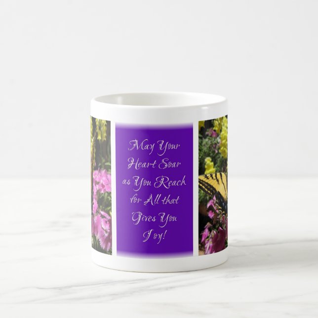 Bright Butterfly Blessings Mug - Purple Q1 (Center)