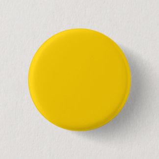 Bright Canary Yellow, Fashionable Colour Backgroun 3 Cm Round Badge