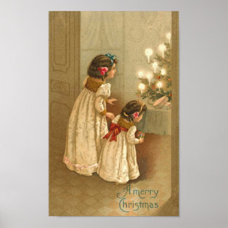 Bright Candles Card Poster