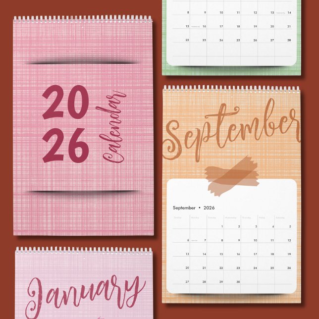 Bright, Cheerful, and Adorable Design Calendar (Creator Uploaded)