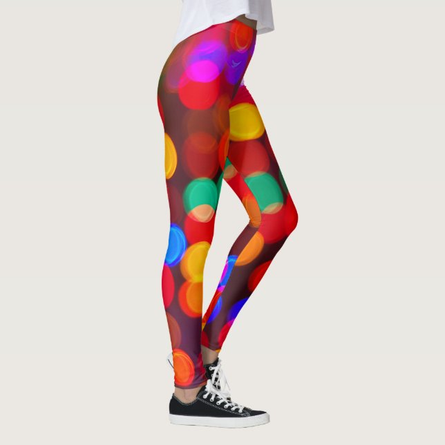 Bright Christmas Lights Leggings (Right)
