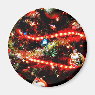Bright Christmas Tree Trimmings Magnet