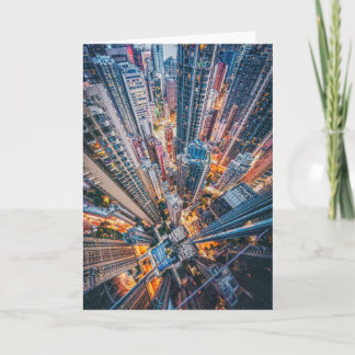 Bright City Buildings Card