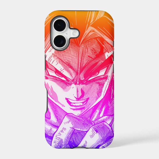 Bright Colour Anime Boy On This Long-Lasting iPhon (Back)