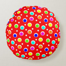 Bright Colour Dots Pattern