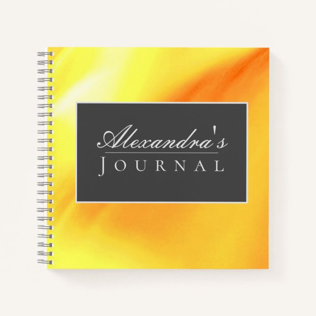 Bright Colour Spiral Notebook (Front)