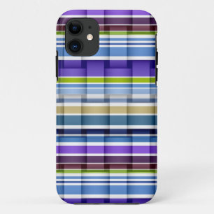 Bright colour stripes background Case-Mate iPhone case